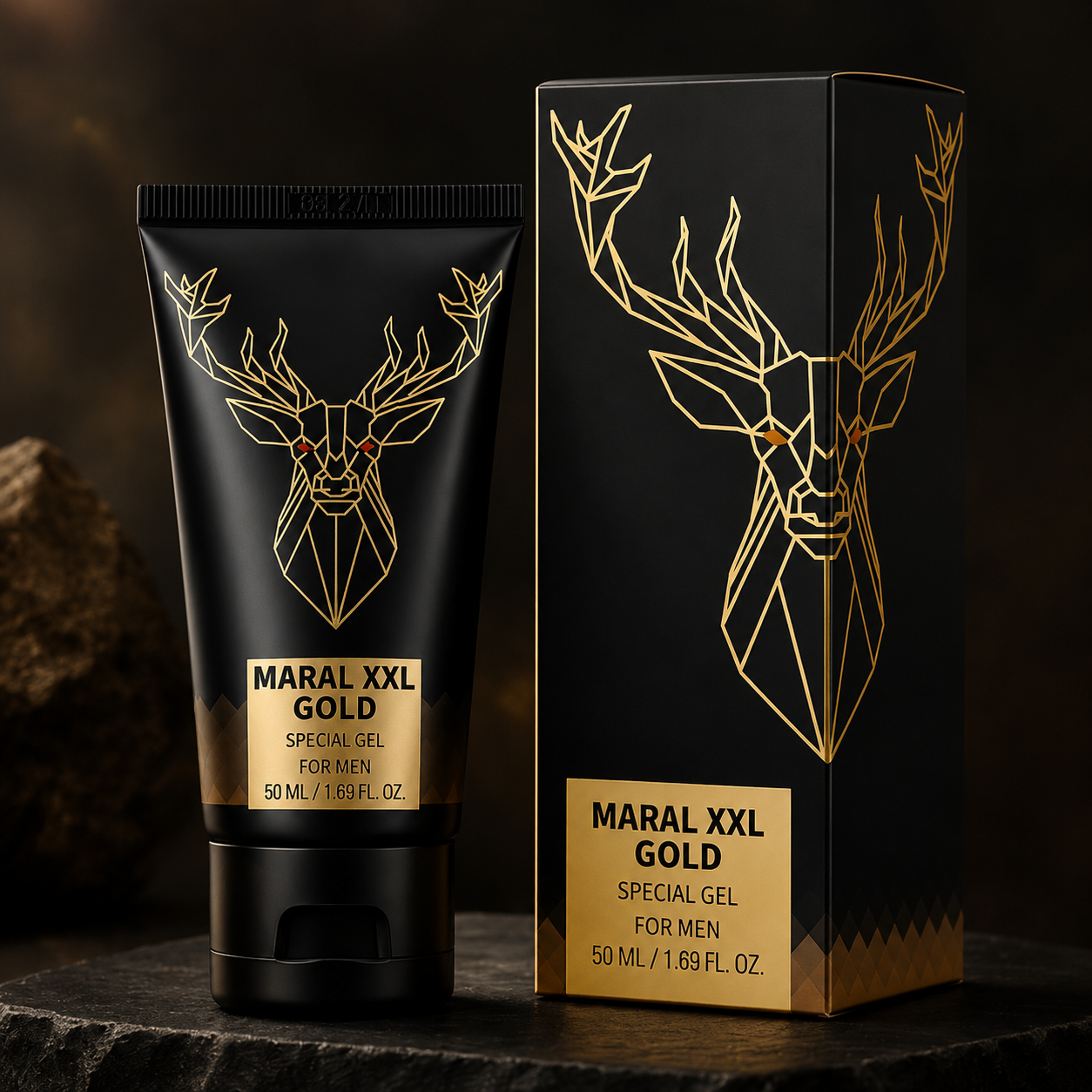 MARAL GEL XXL - gold gel premium pentru vitalitate și confort masculin