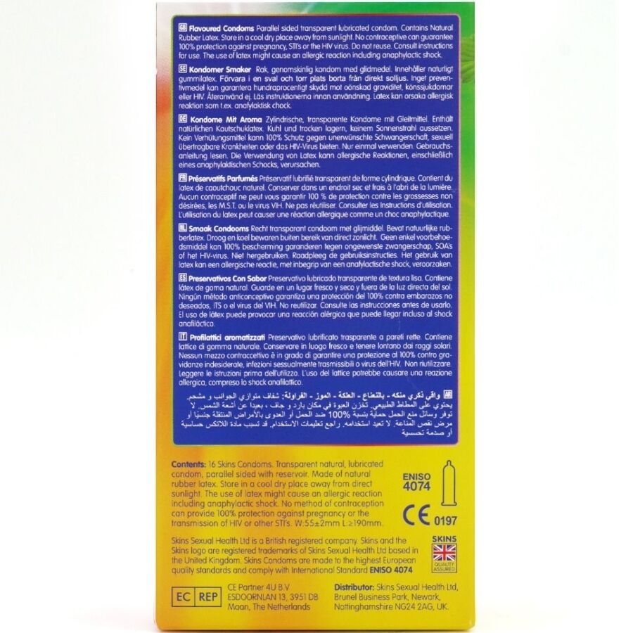 SKINS – Assorted Flavoured Condoms Pack