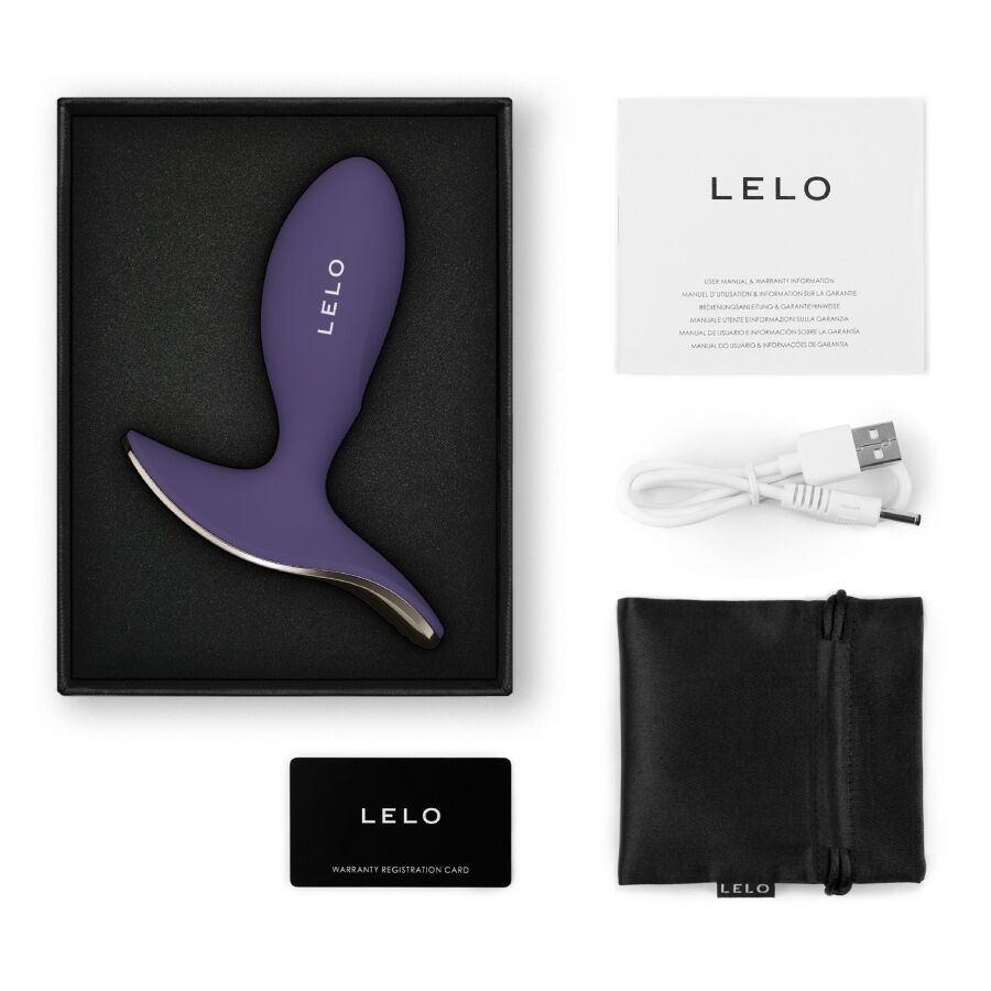 LELO Surfer 2 - Premium Plug, Unisex, Purple, Intense Stimulation