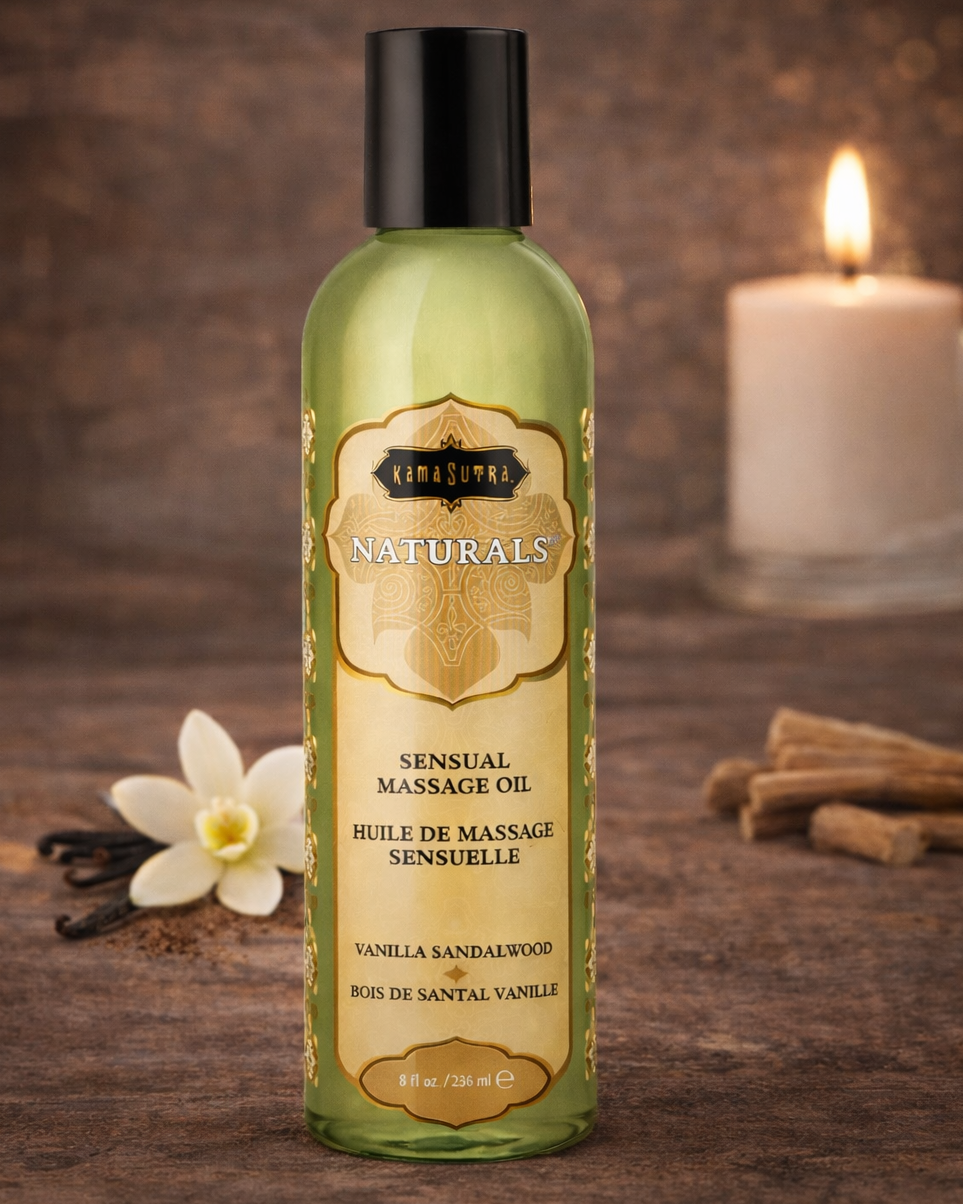 Kamasutra – Sensory Massage Oil with Vanilla & Sandalwood