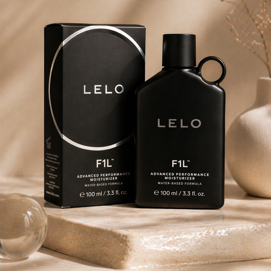 LELO F1L - atingere avansată, hidratare și confort senzorial