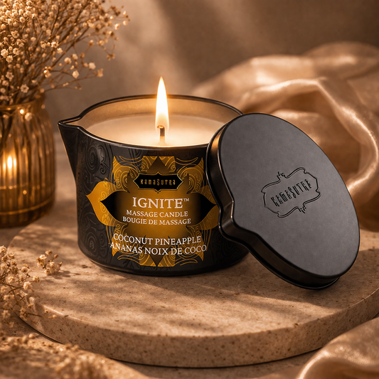 Kamasutra – lumânare senzuală de masaj „Coconut & Pineapple”