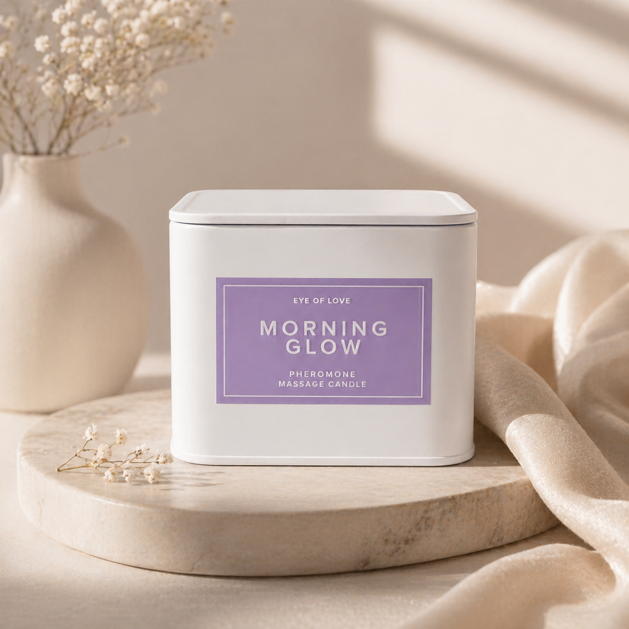 Eye of Love – Morning Glow Massage Candle for Women