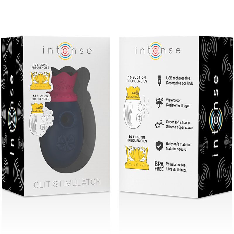INTENSE – Wellness Stimulator with 10 Suction and Gentle Stimulation Modes