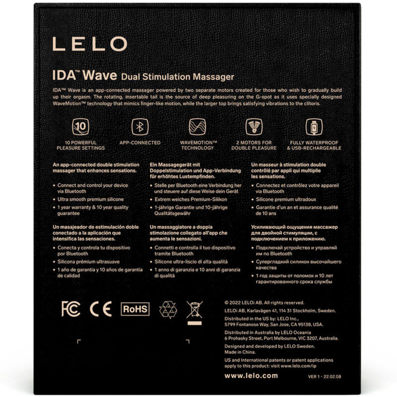 LELO IDA Wave – elegant couple’s accessory with refined performance