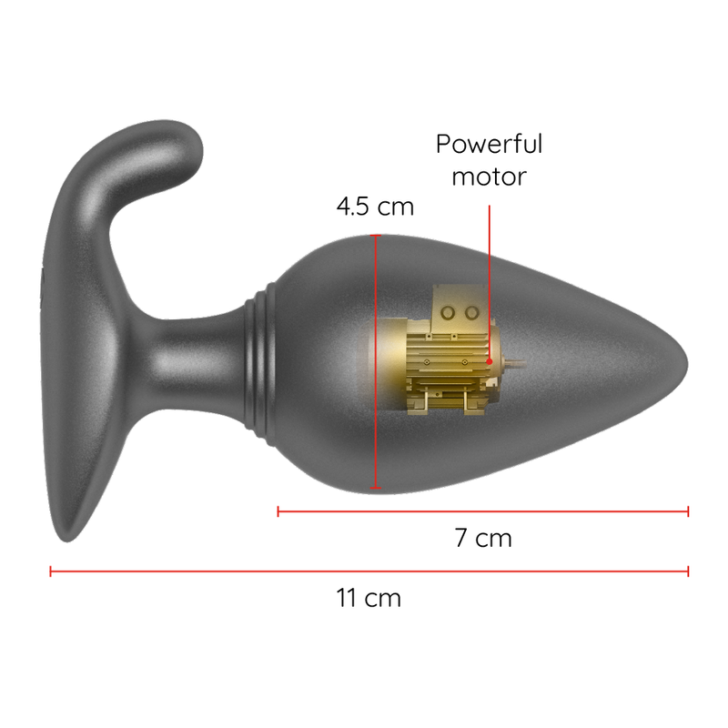 Oninder Rio Premium Plug - App-controlled Stimulation, refined. discreet. intense