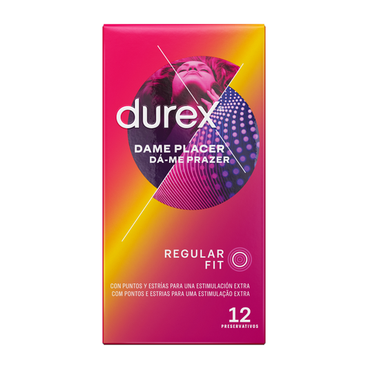 Durex Dame Placer - prezervative cu nervuri și puncte