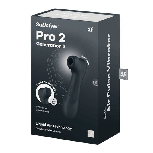 SATISFYER Pro 2 Generation 3 – stimulator cu tehnologie liquid air