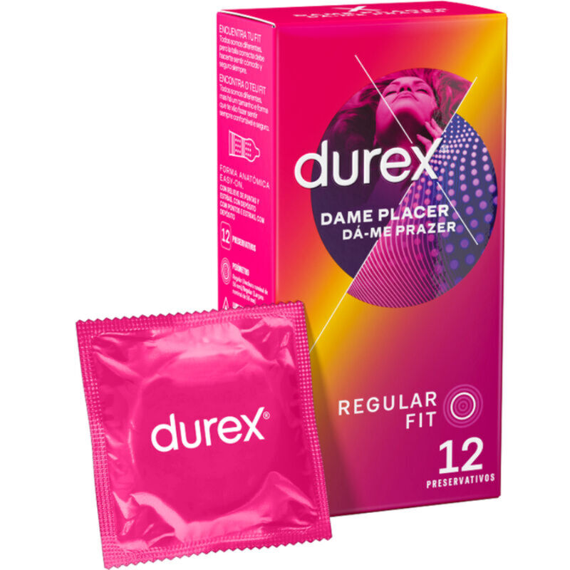 DUREX – Dame Placer Ribbed & Dotted Condoms