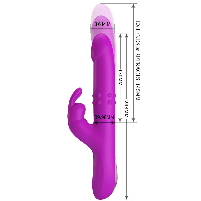 Pretty Love Reese - stimulare duală și experiență intensă cu rotație