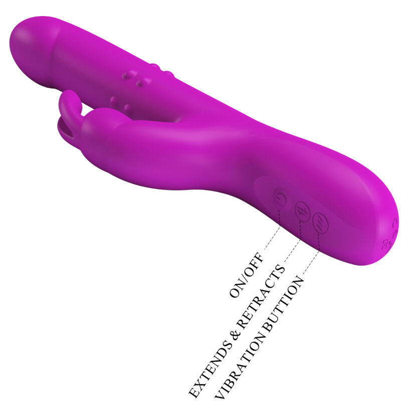 Pretty Love Reese - stimulare duală și experiență intensă cu rotație