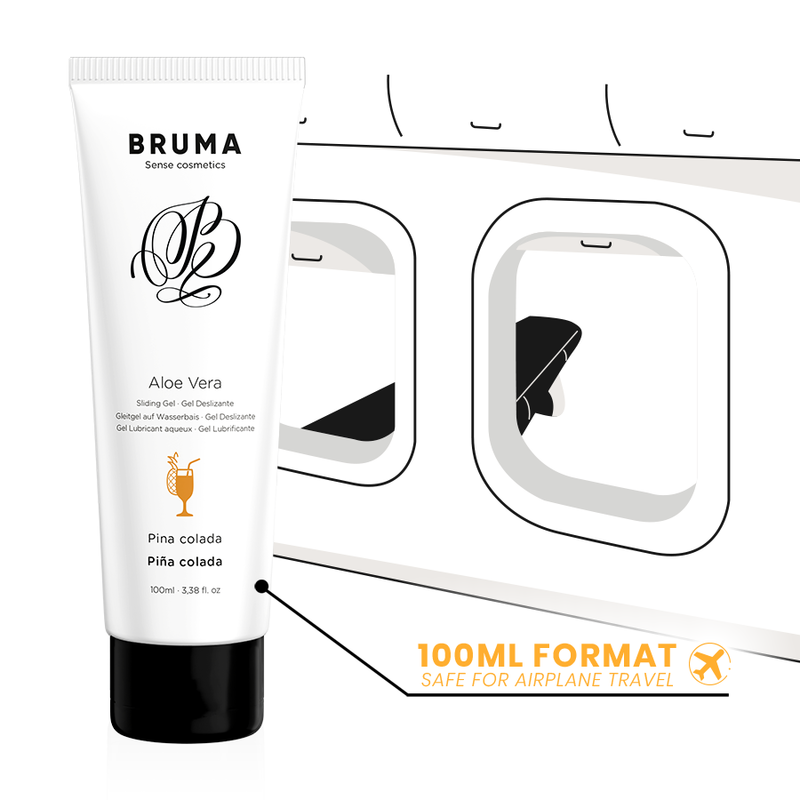 Gel lubrifiant cu aloe vera și aromă piña colada