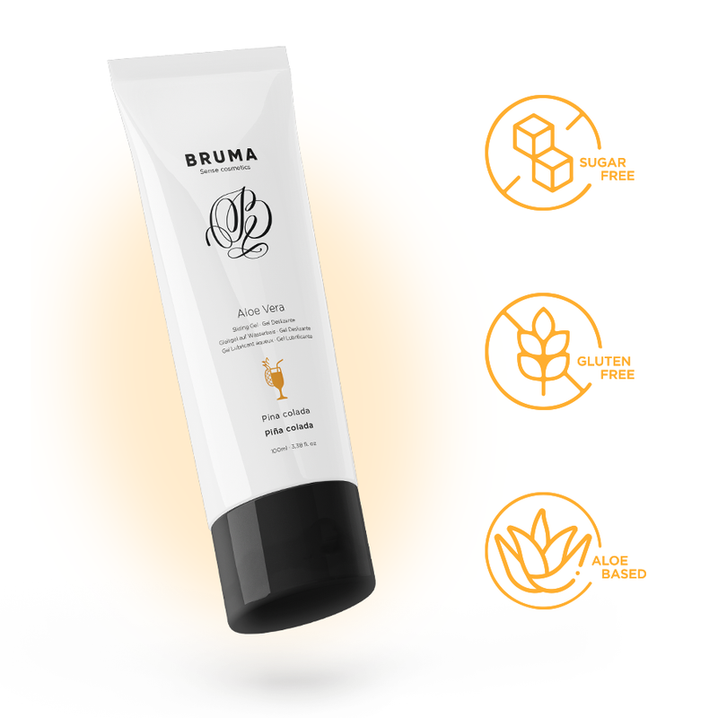 Gel lubrifiant cu aloe vera și aromă piña colada