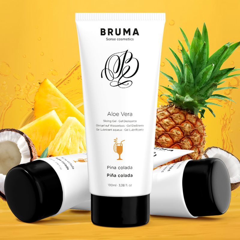 Gel lubrifiant cu aloe vera și aromă piña colada