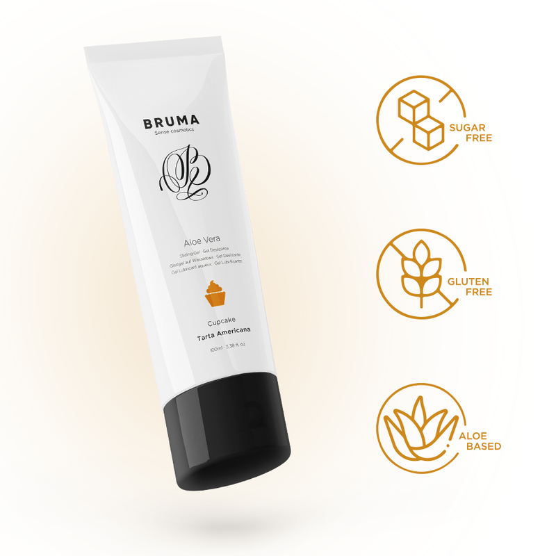 Aloe Vera Lubricating Gel, Cupcake Flavour