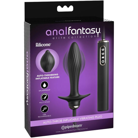 ANAL FANTASY Elite Collection – Premium Inflatable Plug with Pulsating Vibrations