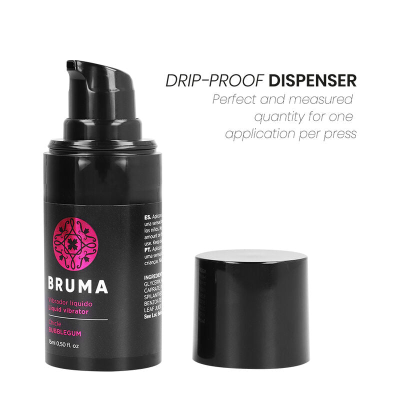 Vibrator lichid Ultra-Sliding cu aromă de Gumă de mestecat