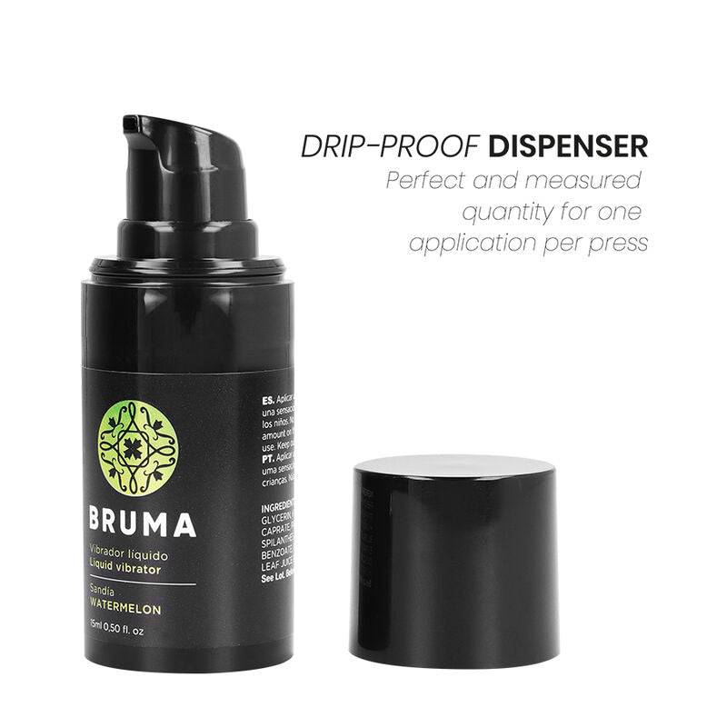 Vibrator lichid Ultra Sliding cu aromă de pepene verde