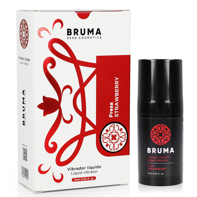 Vibrator lichid Ultra-Sliding cu aromă de Căpșuni