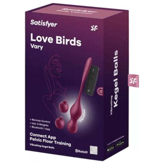 SATISFYER Love Birds Vary - experiență personalizată și distractivă, cu vibrații multiple și design ergonomic