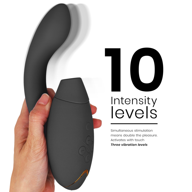 Womanizer Duo 2 - tehnologie Pleasure Air și stimulare duală pentru o experiență intensă