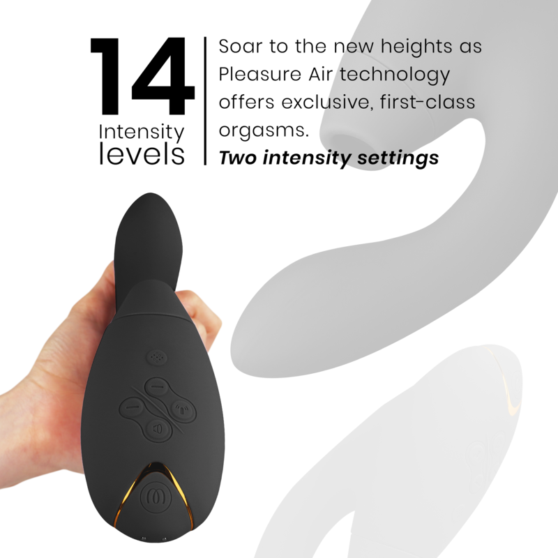 Womanizer Duo 2 - tehnologie Pleasure Air și stimulare duală pentru o experiență intensă