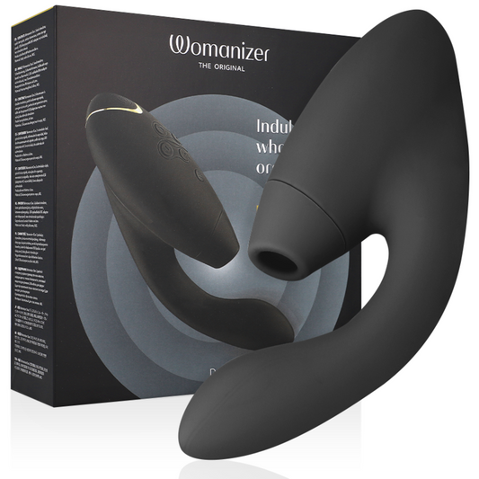 Womanizer Duo 2 - tehnologie Pleasure Air și stimulare duală pentru o experiență intensă
