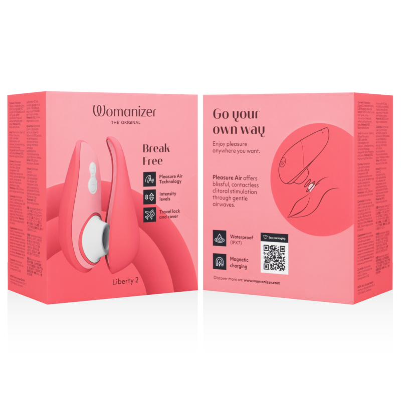 WOMANIZER LIBERTY 2 - Premium Air Wave Massager