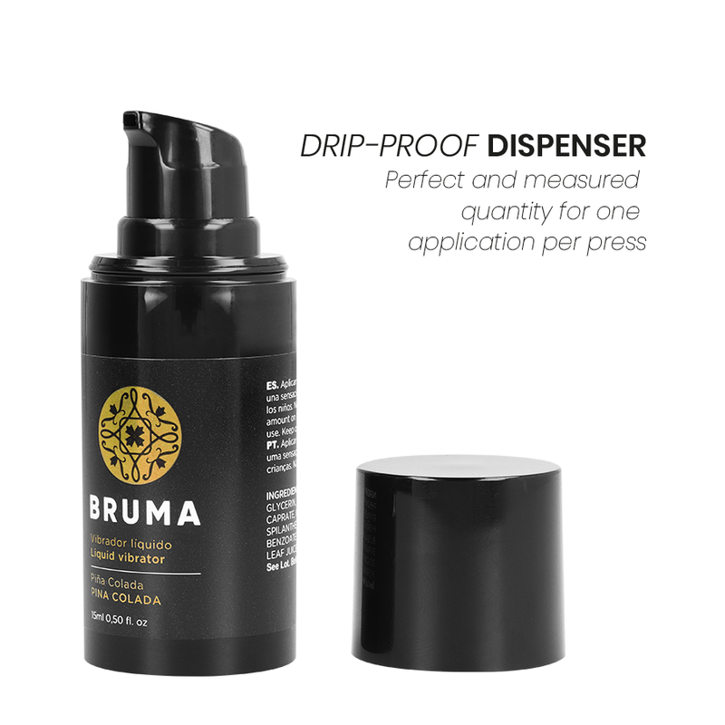 Vibrator lichid Ultra-Sliding cu aromă de Pina Colada