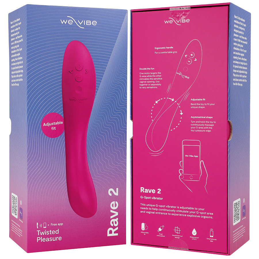 We-Vibe Rave 2 - control inteligent pentru experiență personalizată