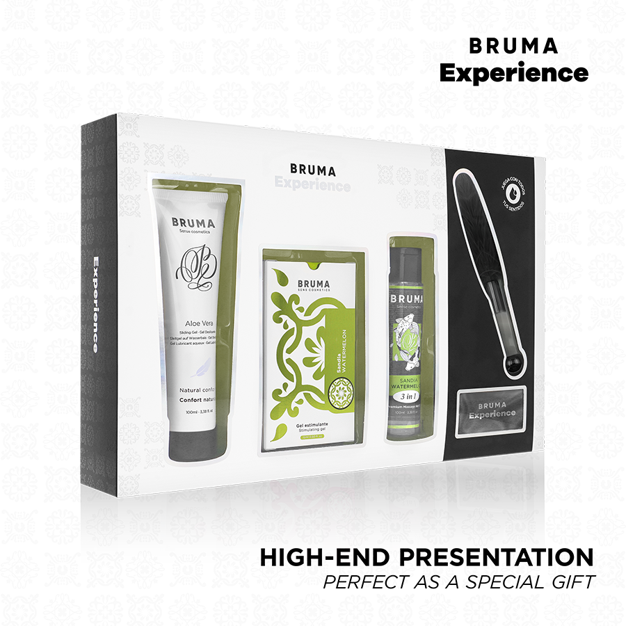 Bruma Xperience – Sweet Watermelon Temptation Kit with Pleasure Enhancer