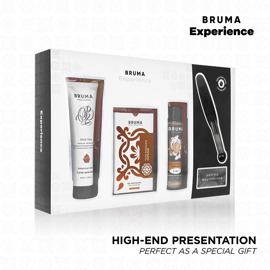 Bruma Xperience – Kit Seducție Dulce American Pie, experiență intimă și memorabilă pentru momente de plăcere profundă