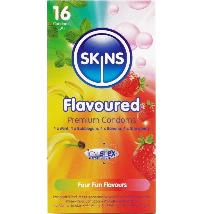 SKINS – Assorted Flavoured Condoms Pack