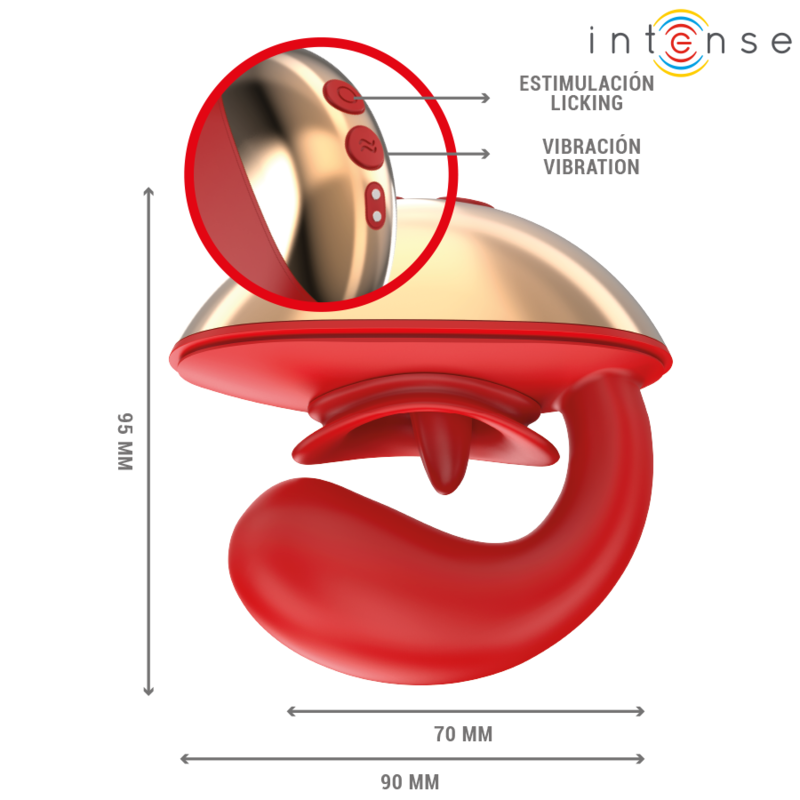 INTENSE MARIAH - U-Shaped Vibrator & Intimate Stimulator with 10 Vibration Modes