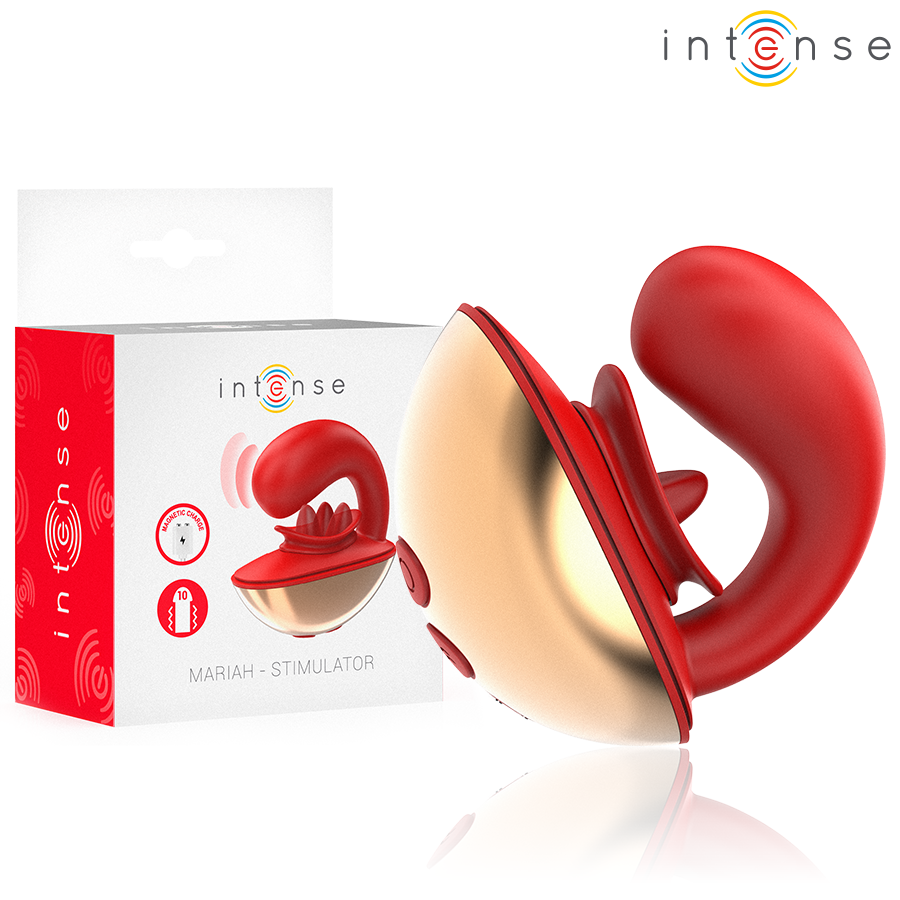 INTENSE MARIAH - U-Shaped Vibrator & Intimate Stimulator with 10 Vibration Modes