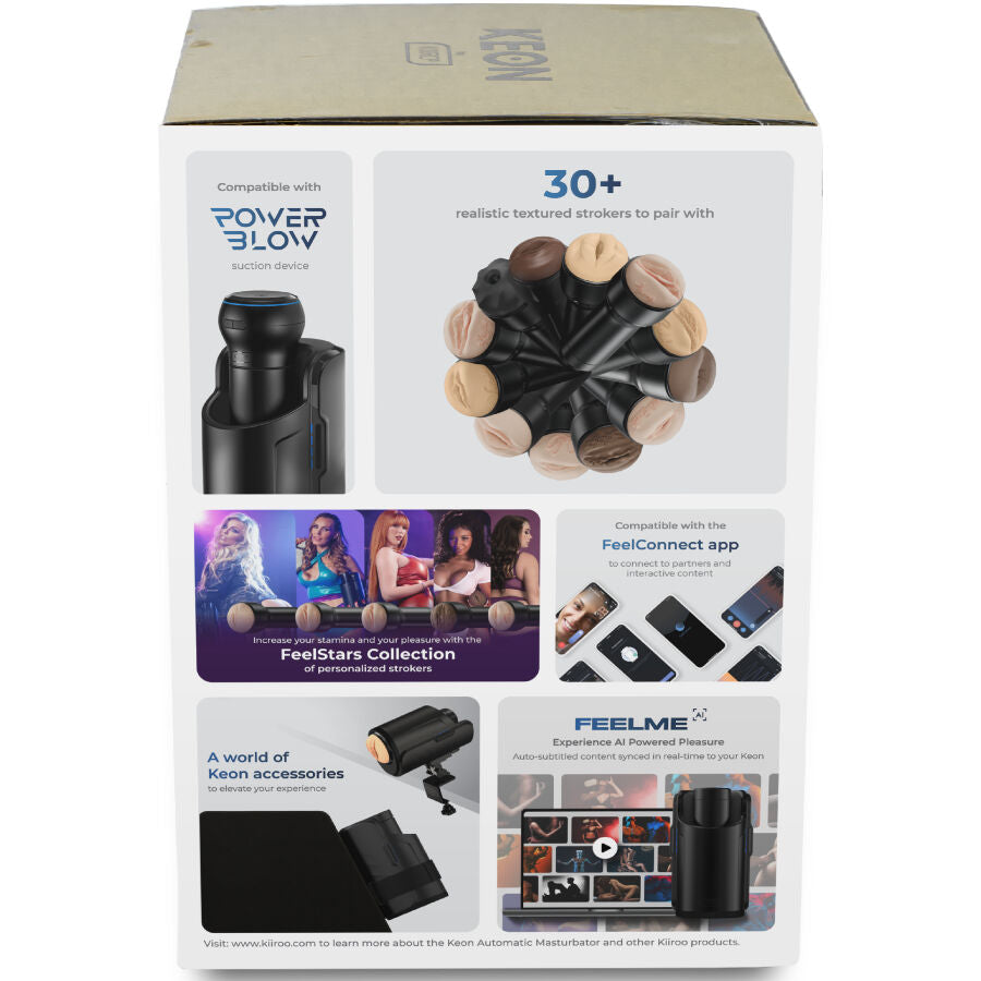 KIIROO – KEON WiFi Combo Automatic Masturbator with Feel Stroker