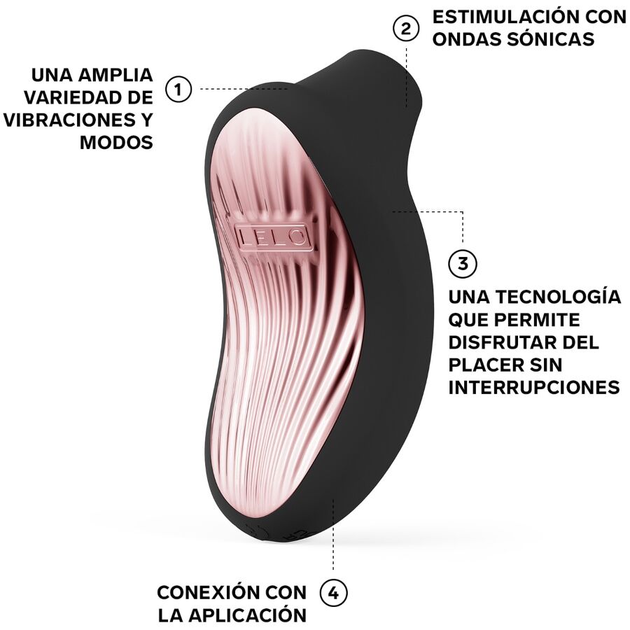 LELO SONA 3 Cruise - experiență sonică premium pentru intensitate maximă, Negru