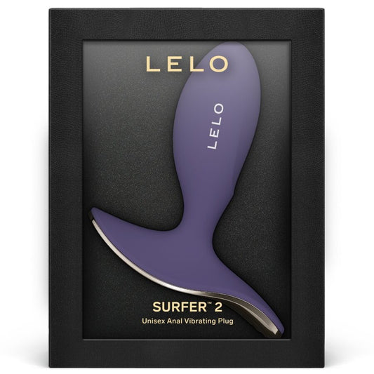 LELO Surfer 2 - Premium Plug, Unisex, Purple, Intense Stimulation