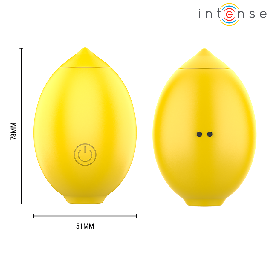 Intense Moni Lemon - stimulator compact cu tehnologie air pulse