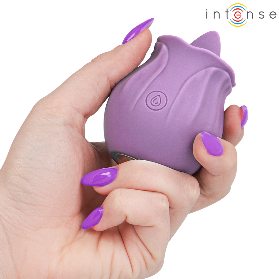 Intense – stimulator floral premium cu 10 moduri de vibrație