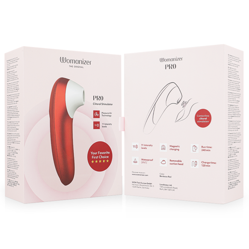 Womanizer Pro - Elegant Personal Experience Device