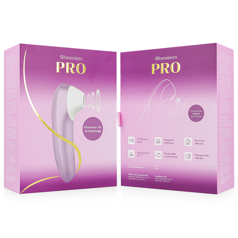 WOMANIZER PRO VIBRANT - Premium Sensory Massager