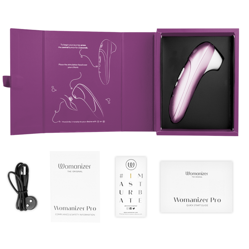 WOMANIZER PRO VIBRANT - Premium Sensory Massager