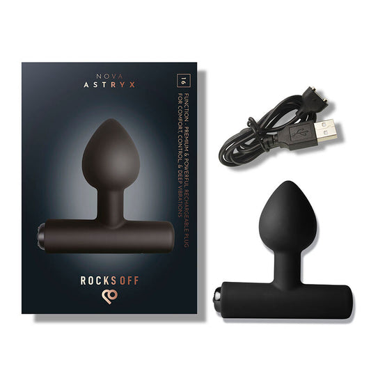 ROCKS-OFF NOVA ASTRYX - Powerful Rechargeable Pleasure Plug