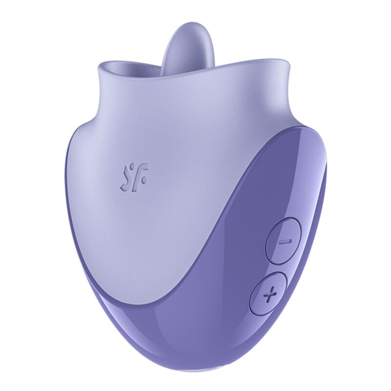 Satisfyer Tongue Dancer - stimulator clitoridian, vibrații & pulsații, Lila