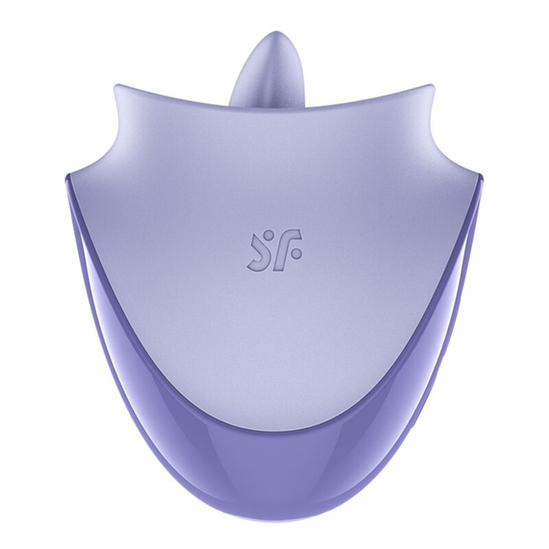 Satisfyer Tongue Dancer - stimulator clitoridian, vibrații & pulsații, Lila