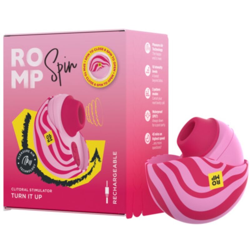 ROMP – Spin Advanced Pulsating Massager with Rhythmic Motion