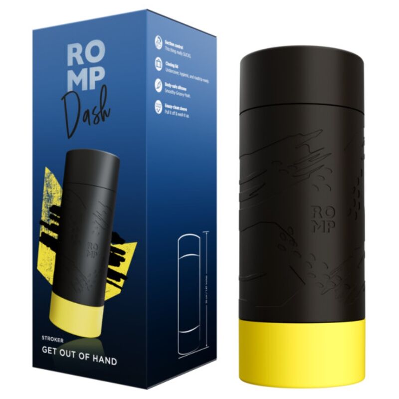 ROMP - Dash Stimulator masculin cu control reglabil al sucțiunii