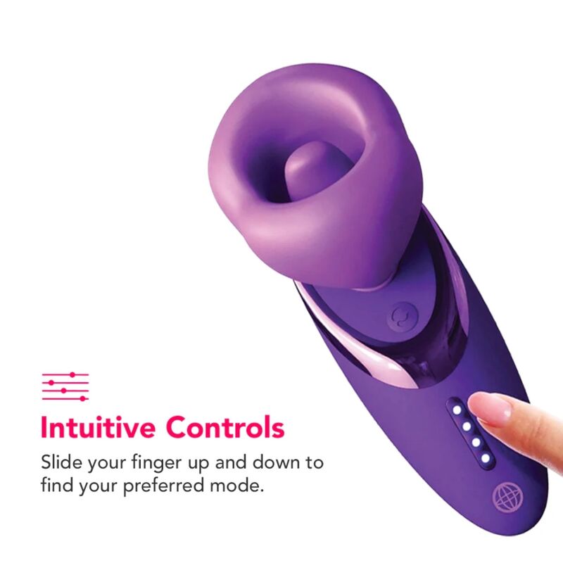 Fantasy For Her – stimulator premium cu vibrații și tehnologie air pulse