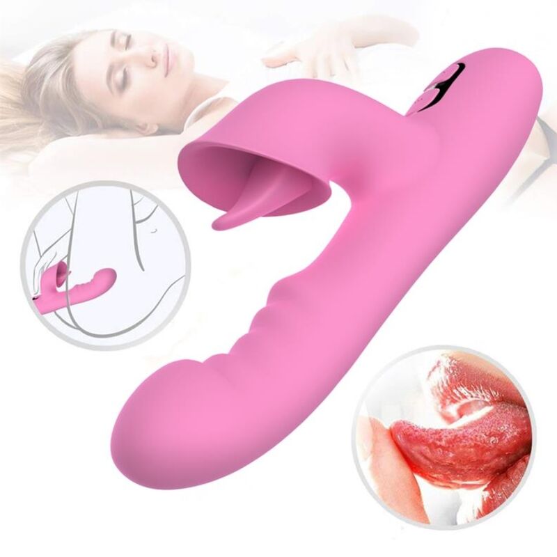 NALONE T-MAY - Premium Dual Stimulator with Push & Oscillating Motion